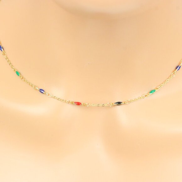 Minimalist Necklace Chain, Elegant Jewelry for Women & Girls | MLCRC1876 - Picture 6 of 10